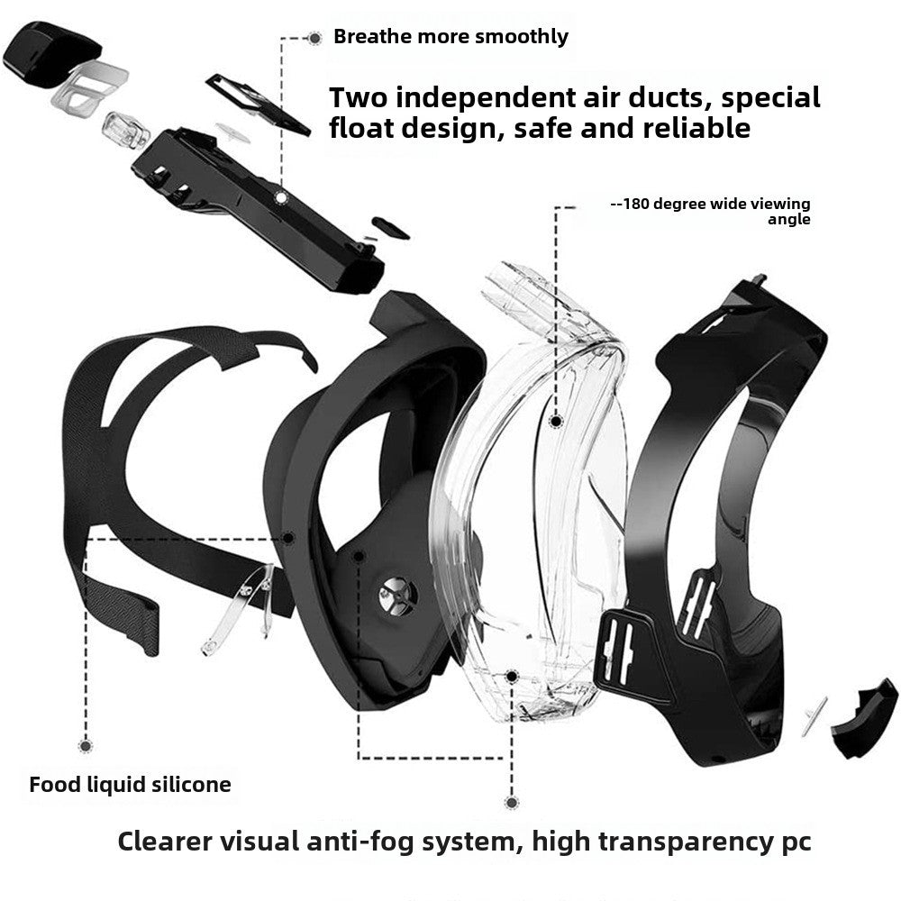 Diving Mask Mask New Diving Goggles Equipment Supplies Suit Swimming Snorkel Snorkeling Mask