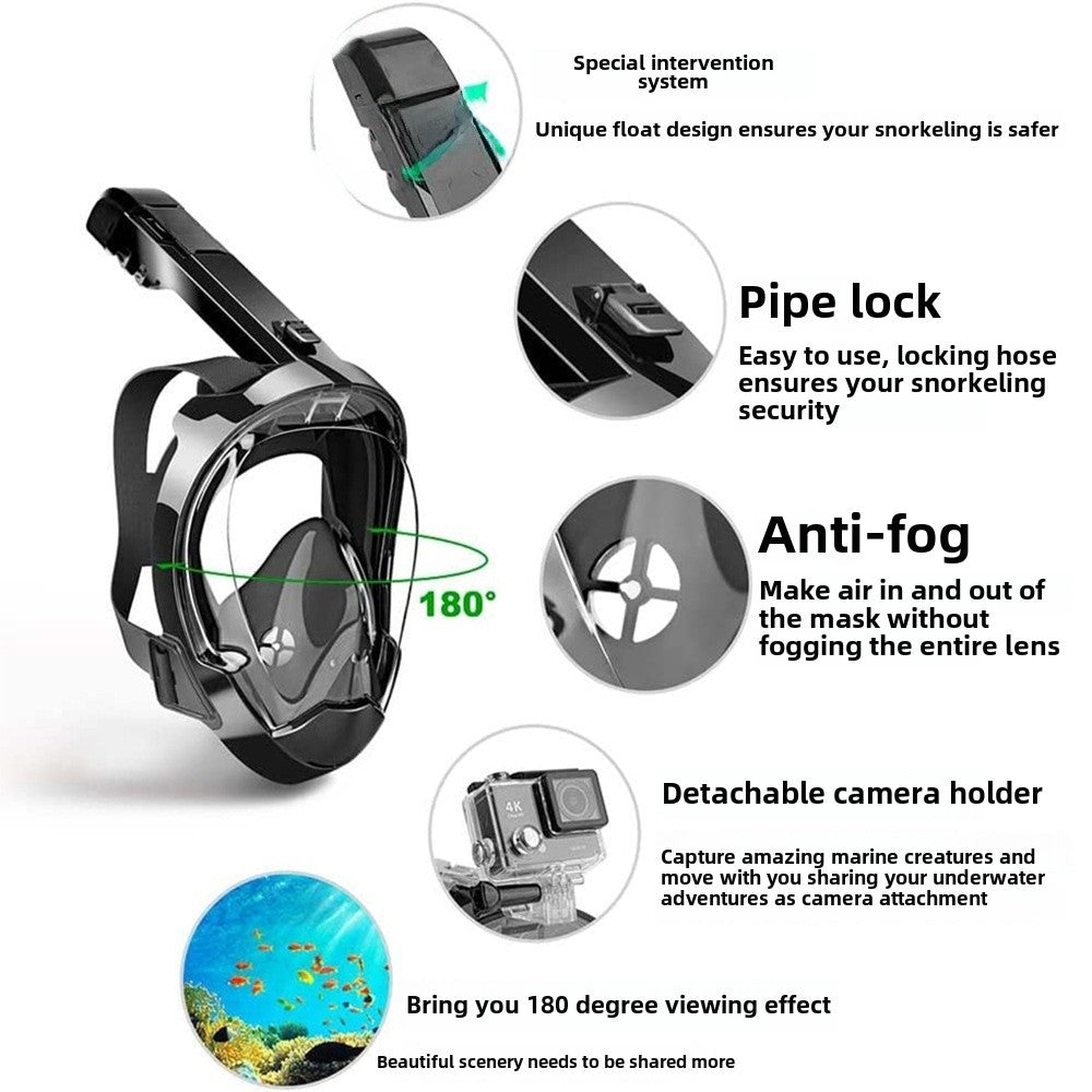 Diving Mask Mask New Diving Goggles Equipment Supplies Suit Swimming Snorkel Snorkeling Mask